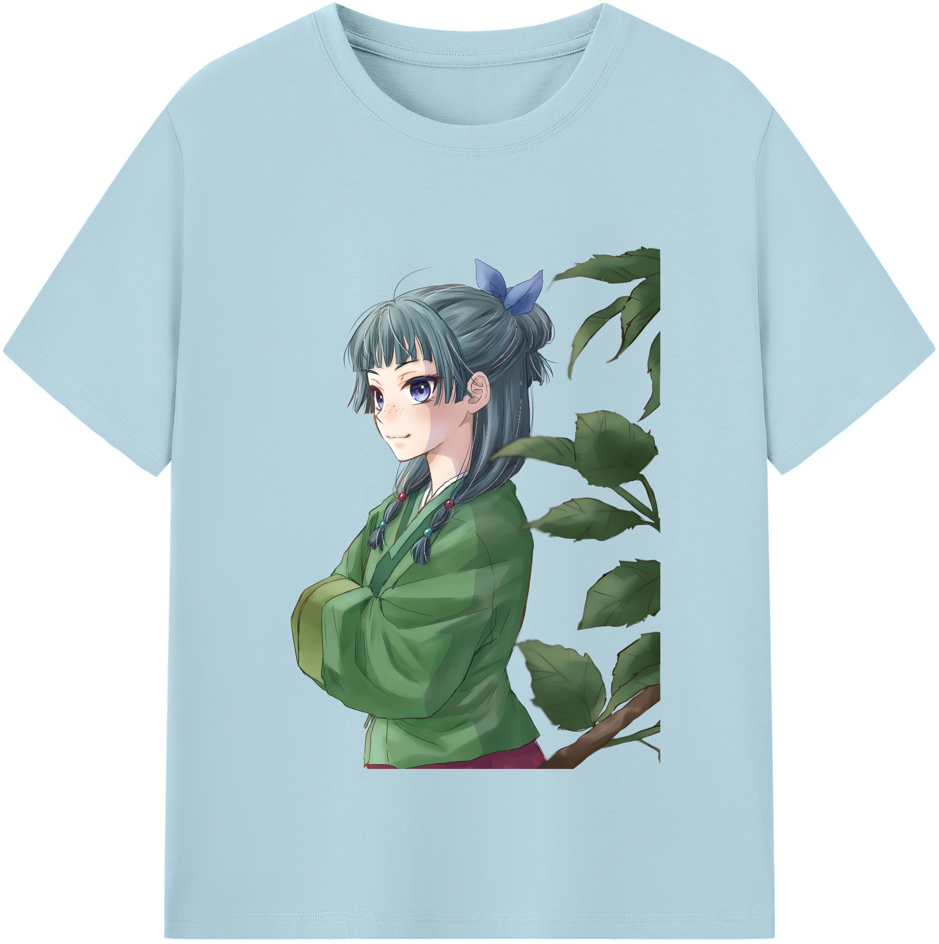 （画像用） 薬屋のひとりごと The Apothecary Diaries 綿100％半袖Tシャツ（フロントプリント）